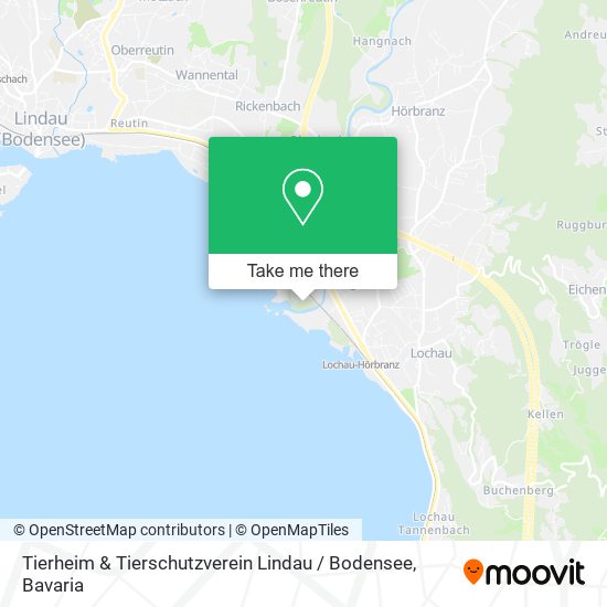Tierheim & Tierschutzverein Lindau / Bodensee map