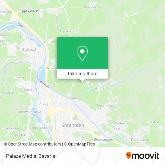 Карта Palaze Media