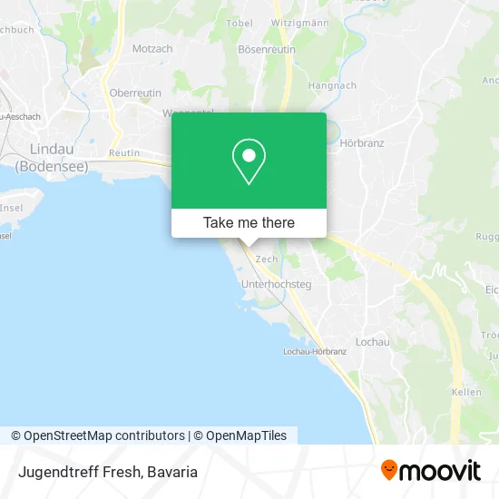 Jugendtreff Fresh map
