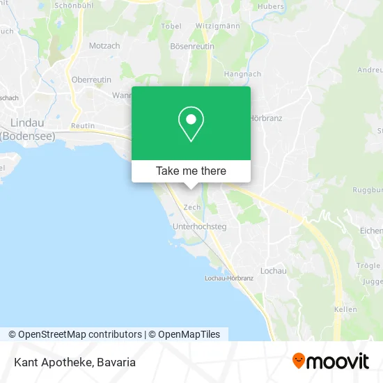 Карта Kant Apotheke