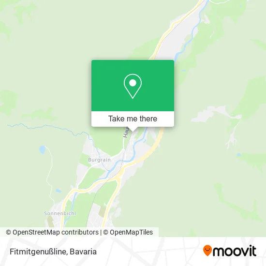 Карта Fitmitgenußline