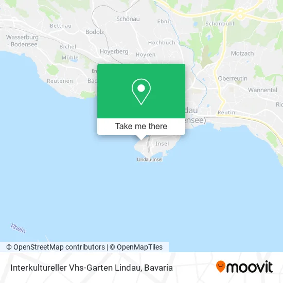 Карта Interkultureller Vhs-Garten Lindau