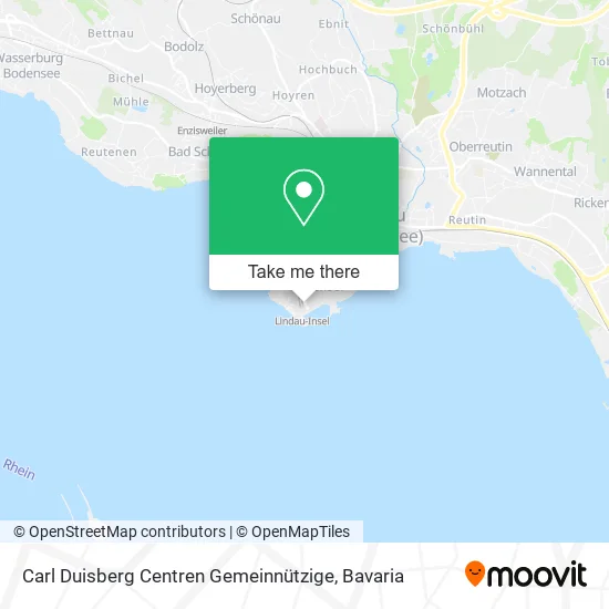 Карта Carl Duisberg Centren Gemeinnützige