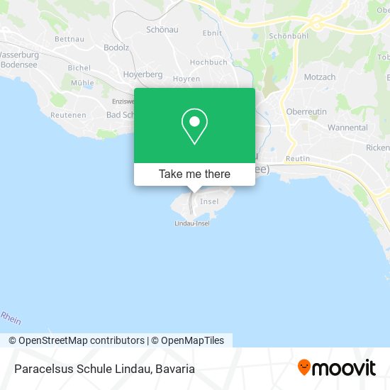 Paracelsus Schule Lindau map