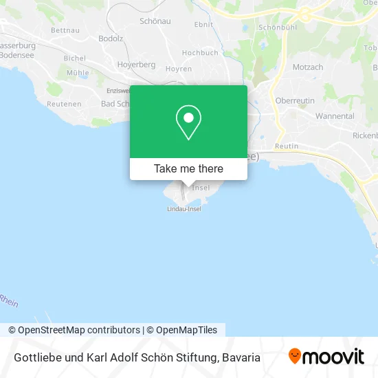 Карта Gottliebe und Karl Adolf Schön Stiftung