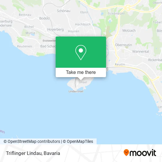 Карта Triflinger Lindau