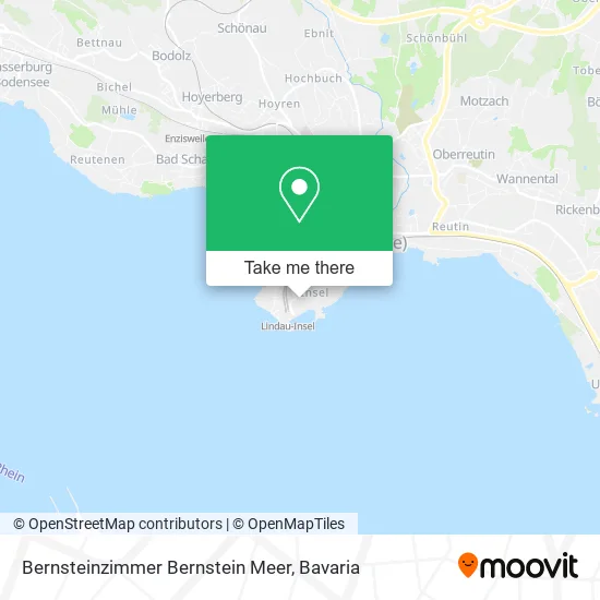 Карта Bernsteinzimmer Bernstein Meer