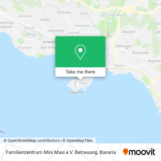 Карта Familienzentrum Mini Maxi e.V. Betreuung