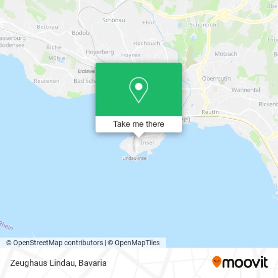 Карта Zeughaus Lindau