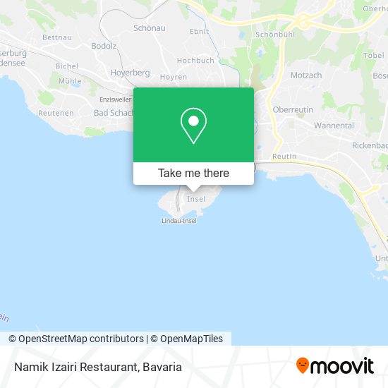 Namik Izairi Restaurant map