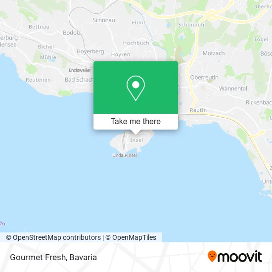 Карта Gourmet Fresh