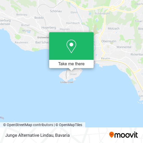 Junge Alternative Lindau map