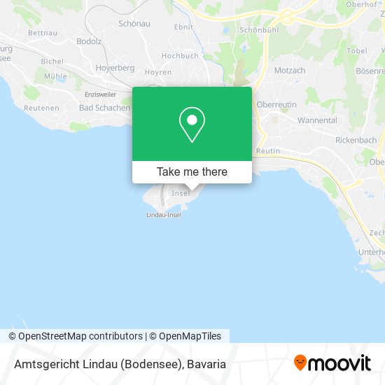Amtsgericht Lindau (Bodensee) map