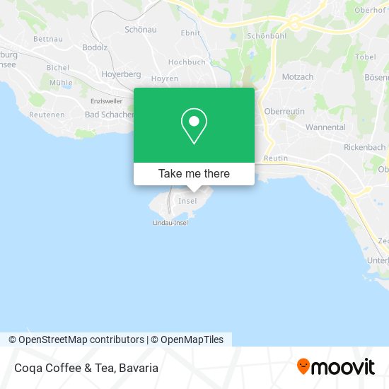 Coqa Coffee & Tea map