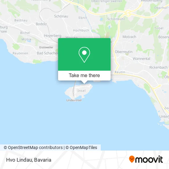 Карта Hvo Lindau