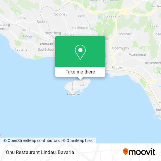 Карта Onu Restaurant Lindau