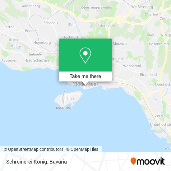 Schreinerei König map