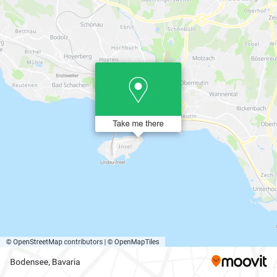 Карта Bodensee