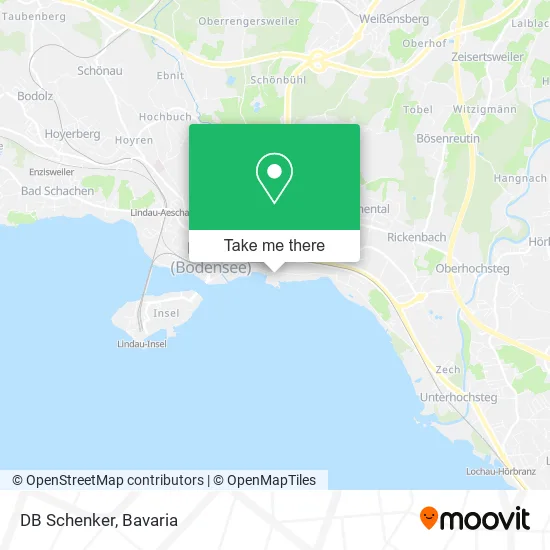 Карта DB Schenker