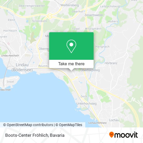 Boots-Center Fröhlich map