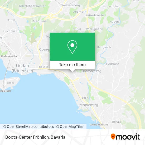 Карта Boots-Center Fröhlich