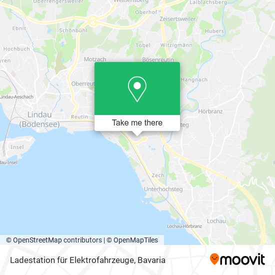 Ladestation für Elektrofahrzeuge map