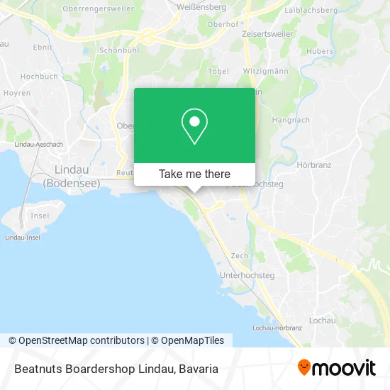Карта Beatnuts Boardershop Lindau