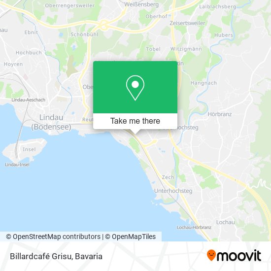Billardcafé Grisu map