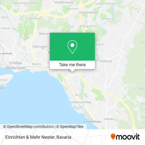 Карта Einrichten & Mehr Nester