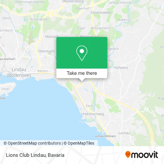 Карта Lions Club Lindau