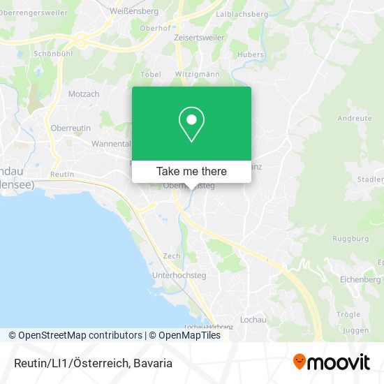 Reutin/LI1/Österreich map