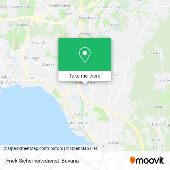 Frick Sicherheitsdienst map