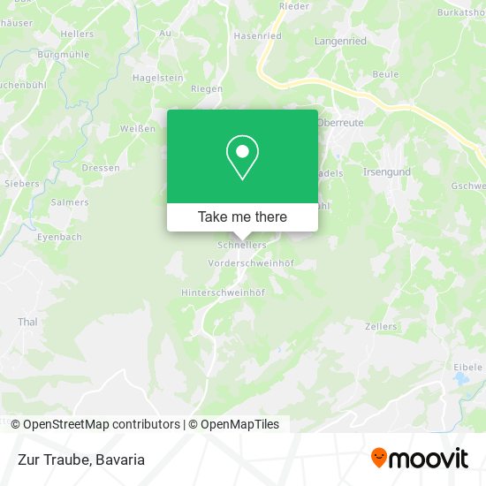 Карта Zur Traube