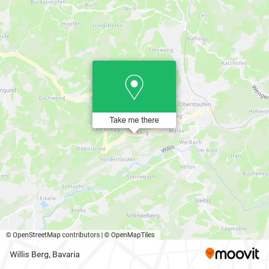 Карта Willis Berg