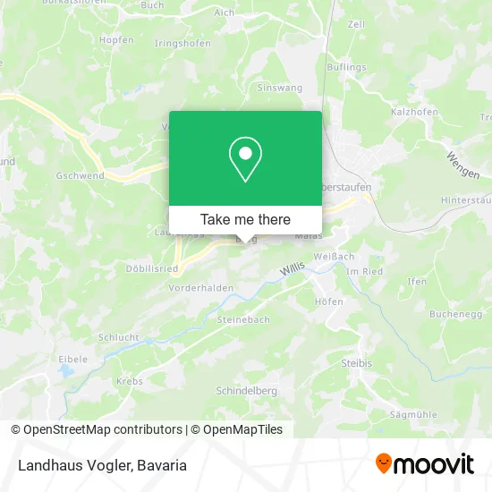 Карта Landhaus Vogler