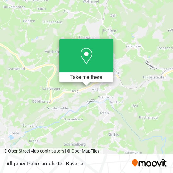 Allgäuer Panoramahotel map