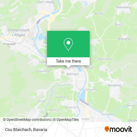 Карта Csu Blaichach