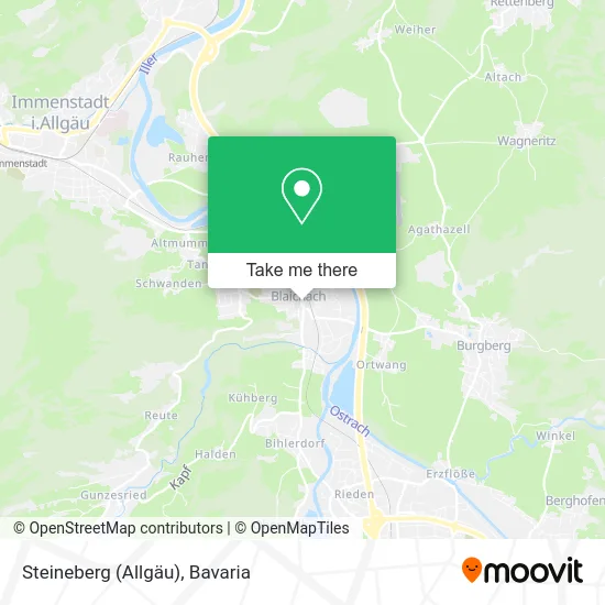 Карта Steineberg (Allgäu)