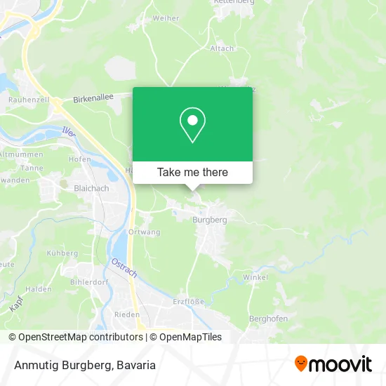 Карта Anmutig Burgberg