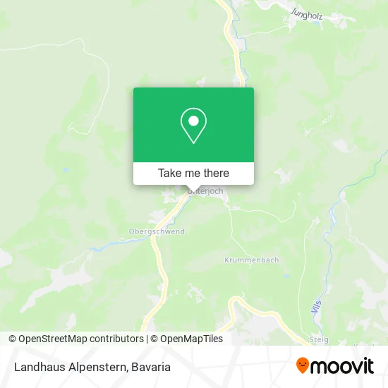 Карта Landhaus Alpenstern
