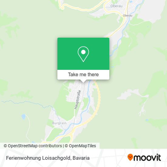 Ferienwohnung Loisachgold map