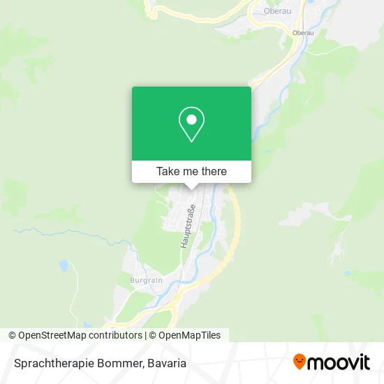 Карта Sprachtherapie Bommer