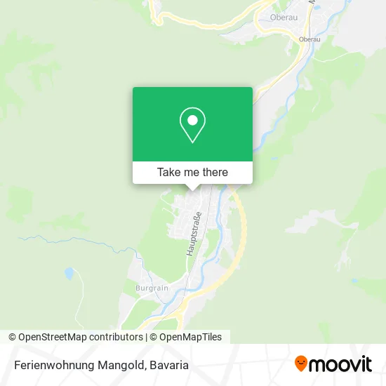 Карта Ferienwohnung Mangold