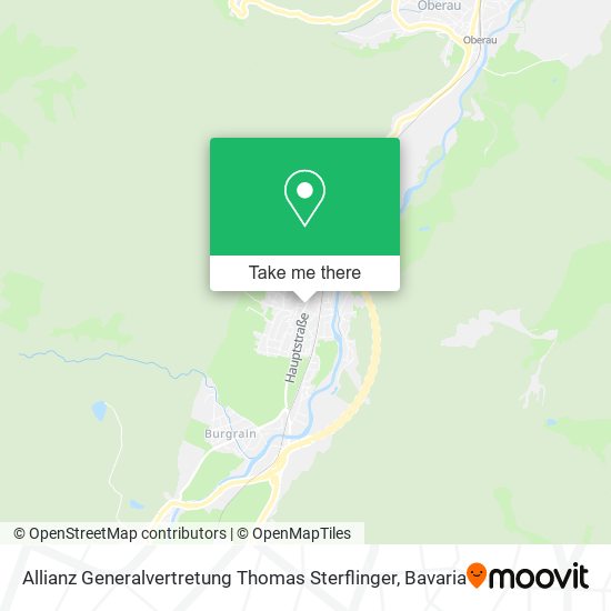 Карта Allianz Generalvertretung Thomas Sterflinger