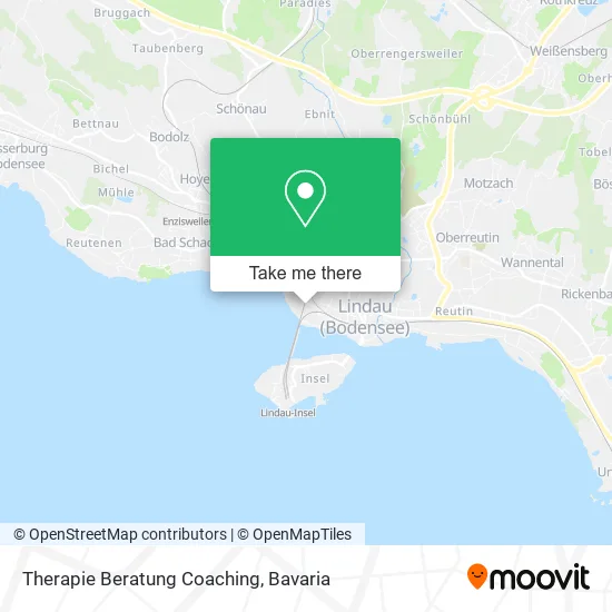 Therapie Beratung Coaching map