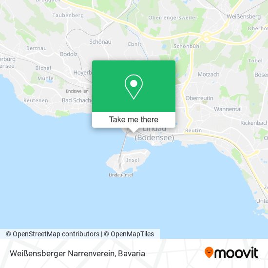 Weißensberger Narrenverein map