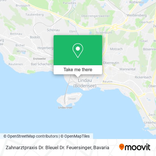 Zahnarztpraxis Dr. Bleuel Dr. Feuersinger map