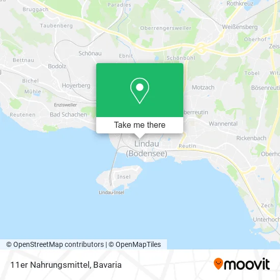 Карта 11er Nahrungsmittel