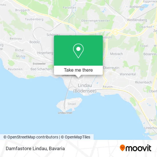 Карта Damfastore Lindau