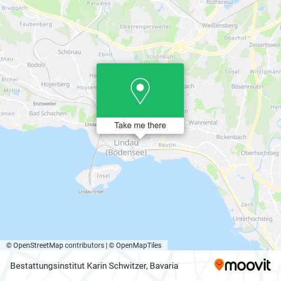Bestattungsinstitut Karin Schwitzer map